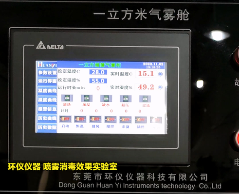 噴霧消毒效果實驗室(圖3) 噴霧消毒效果實驗室(圖3)