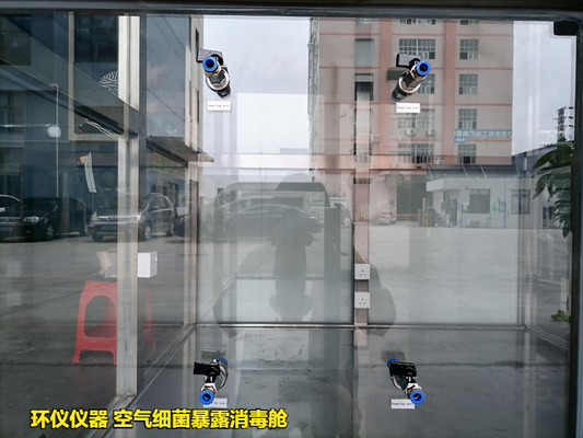 空氣細菌暴露消毒艙的建立(圖3) 空氣細菌暴露消毒艙的建立(圖3)