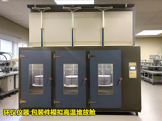 包裝件模擬高溫堆放艙對(duì)鋼塑復(fù)合桶的試驗(yàn)研究