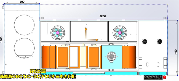 新能源OBC/DC-DC/PDU小三電老化柜的降溫設計(圖2)
